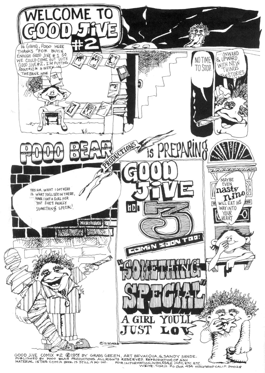 [Richard "Grass" Green] Good Jive Comix #2