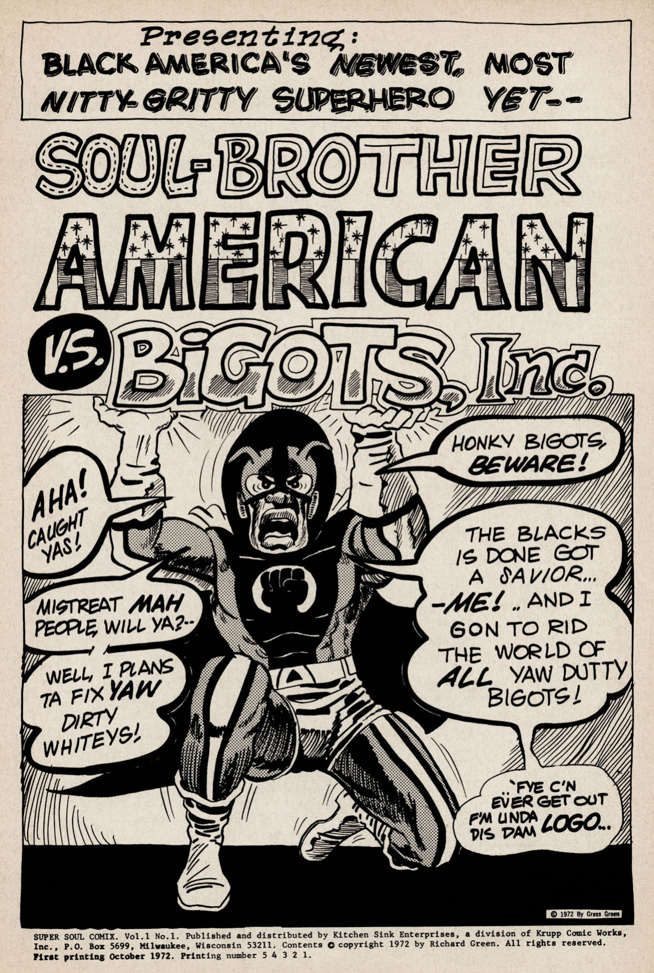 [Richard "Grass" Green] Super Soul Comix