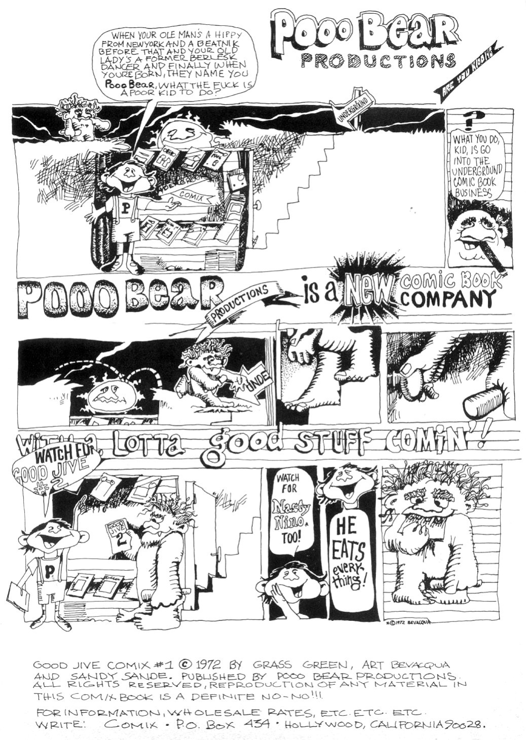 [Richard "Grass" Green] Good Jive Comix #1