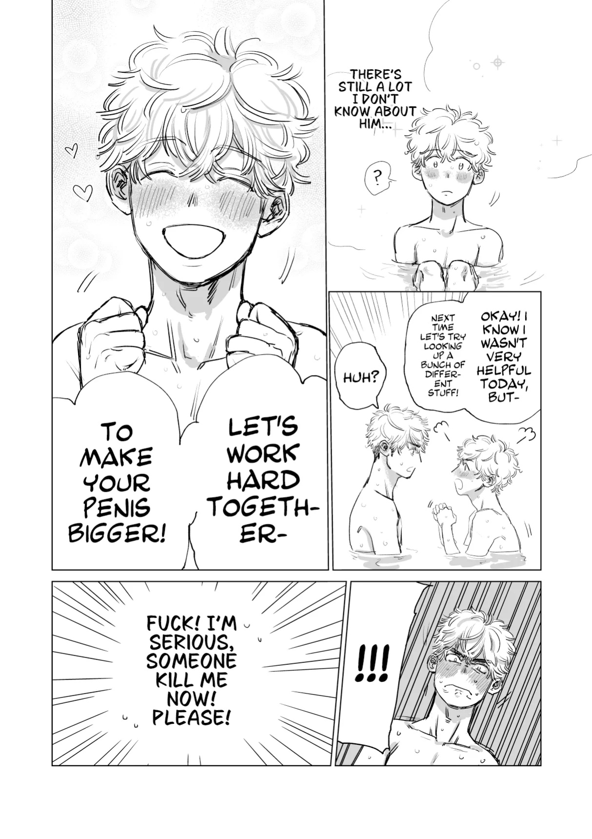[Tameike] Ore no Kareshi ga Kyokonsugiru! | My boyfriend's too BIG! [A Cool Person]