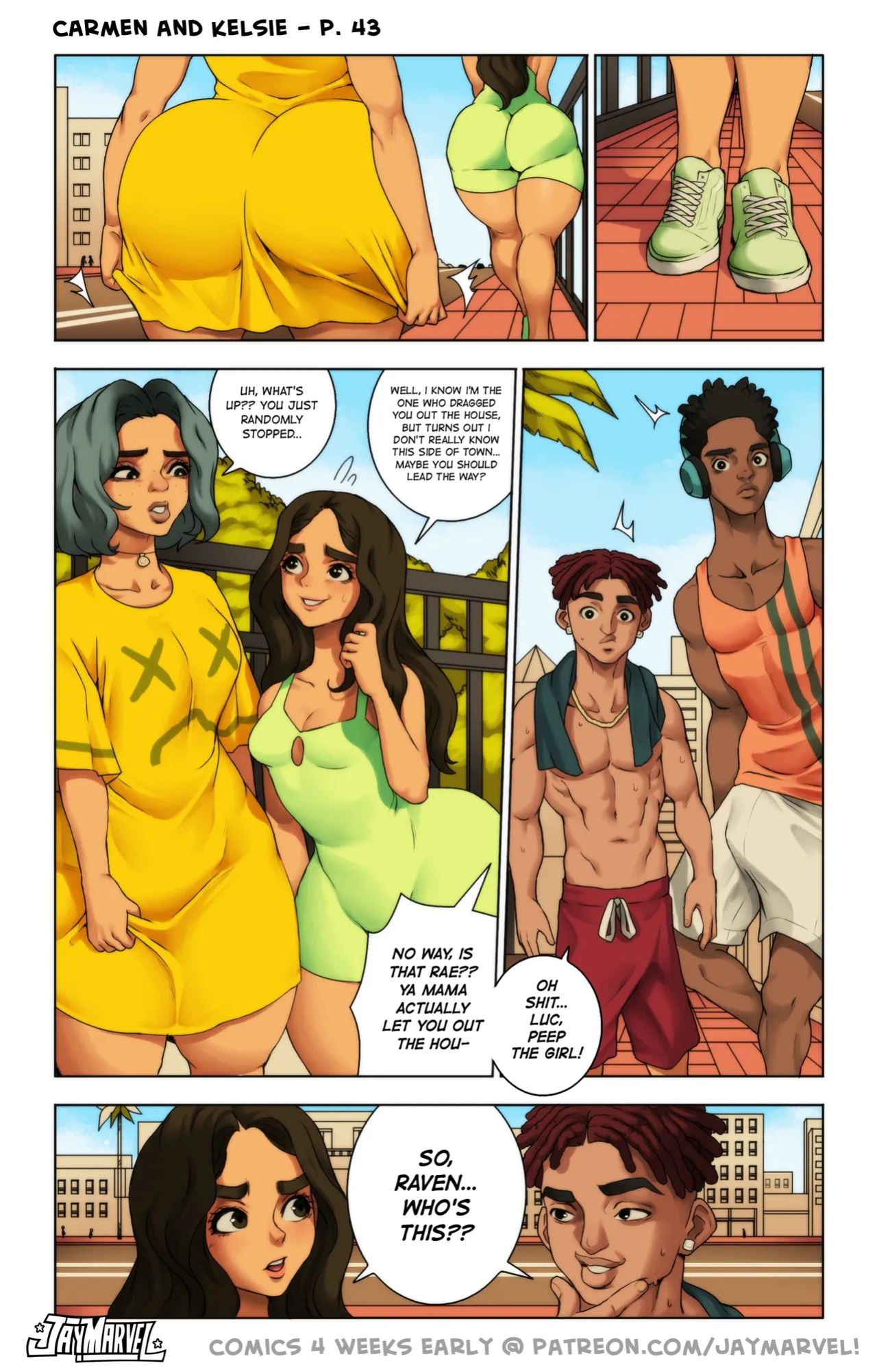 [Jay-Marvel] Carmen & Kelsie with Extras