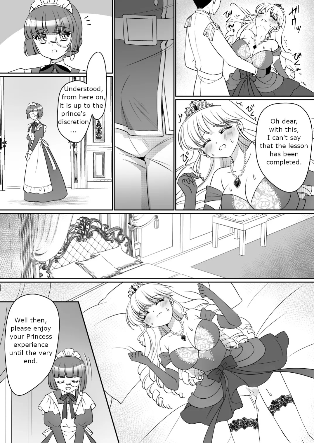 [Amuai Okashi Seisakusho (Kagura Kurumi)] Zettai ni Ohime-sama ni Nanka Narimasen wa! ~Ohime-sama Taiken de Ohime-sama ni Sareta Ore~ | I will never become a princess! ~I was made into a princess through the princess experience~