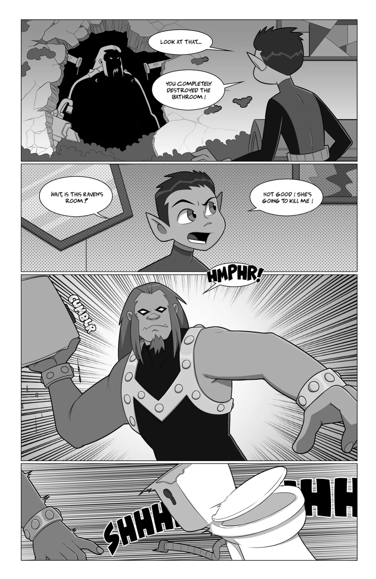 [PieceofSoap] A Teen Titan's Toilet Troubles