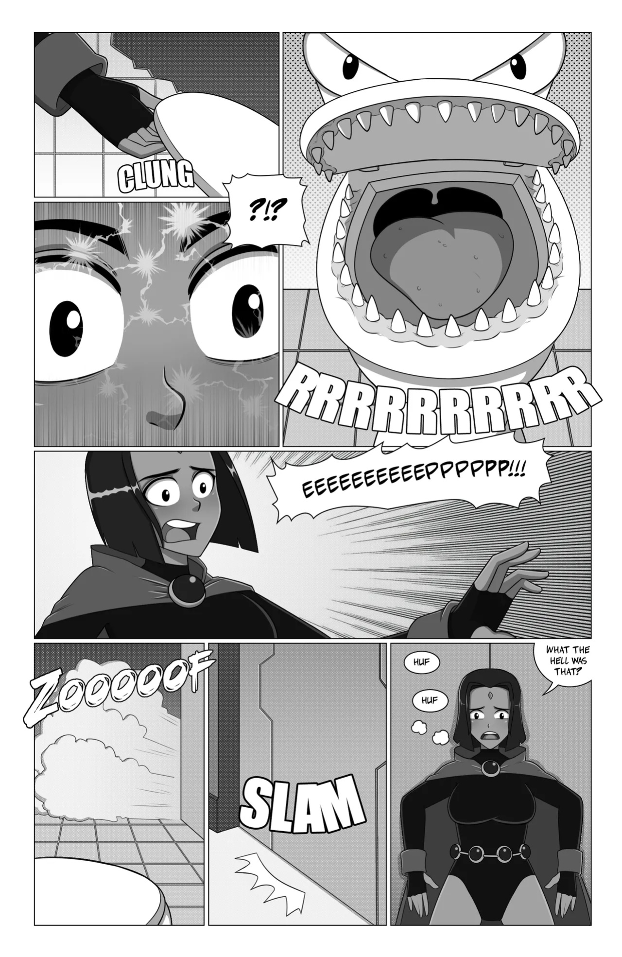 [PieceofSoap] A Teen Titan's Toilet Troubles