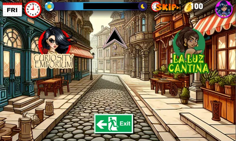 She Means Business game: Ezzy's Story - Part 1 (SeraphinaVersion)
