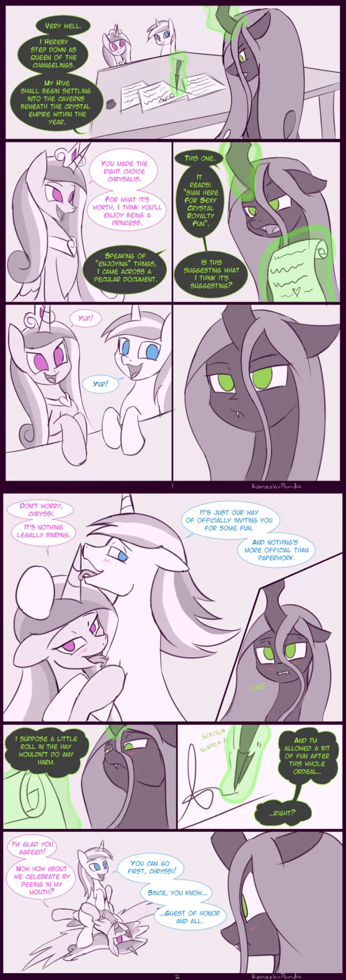 [Kanashiipanda] Royal Agreements + Royal Agreements 1 & 2
