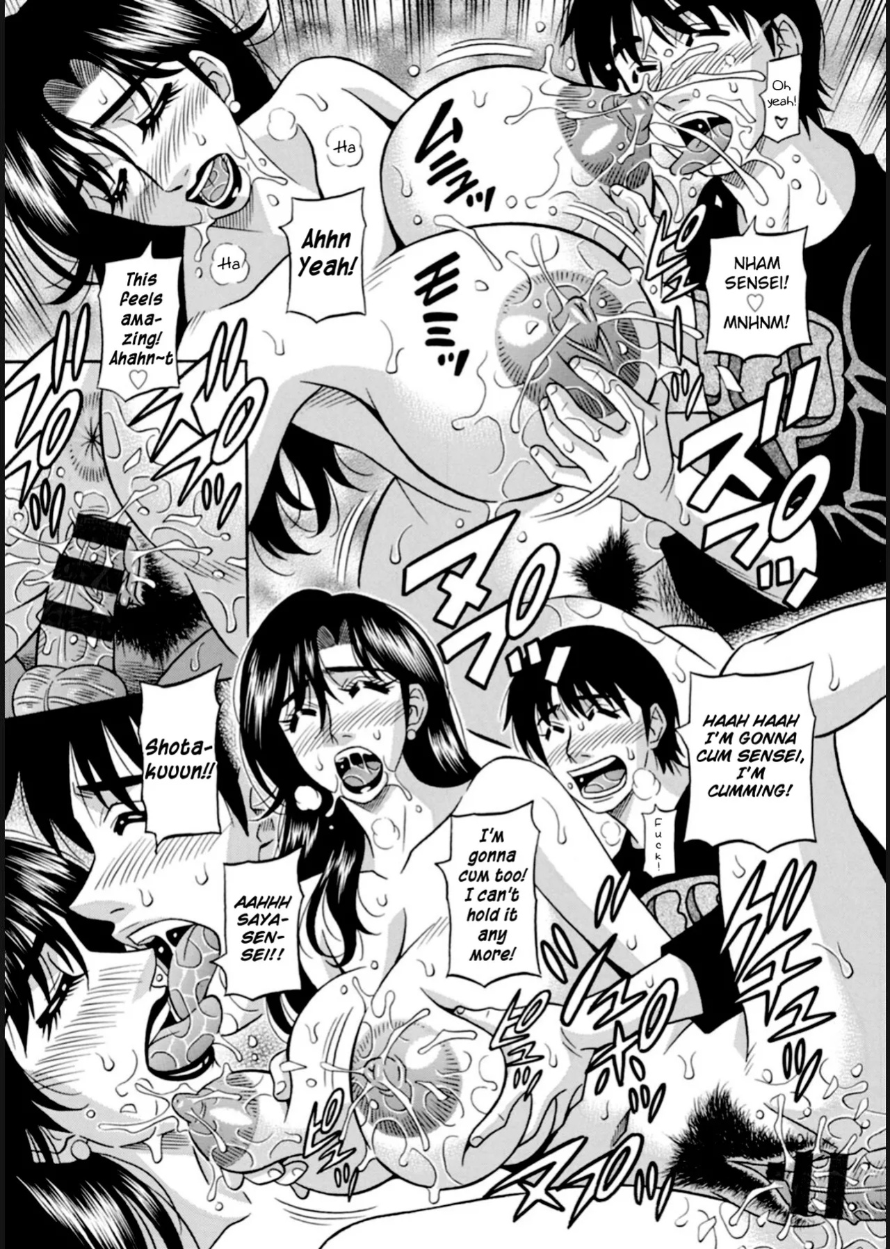 [Ozaki Akira] HELP! Saya Sensei Ch.1-8