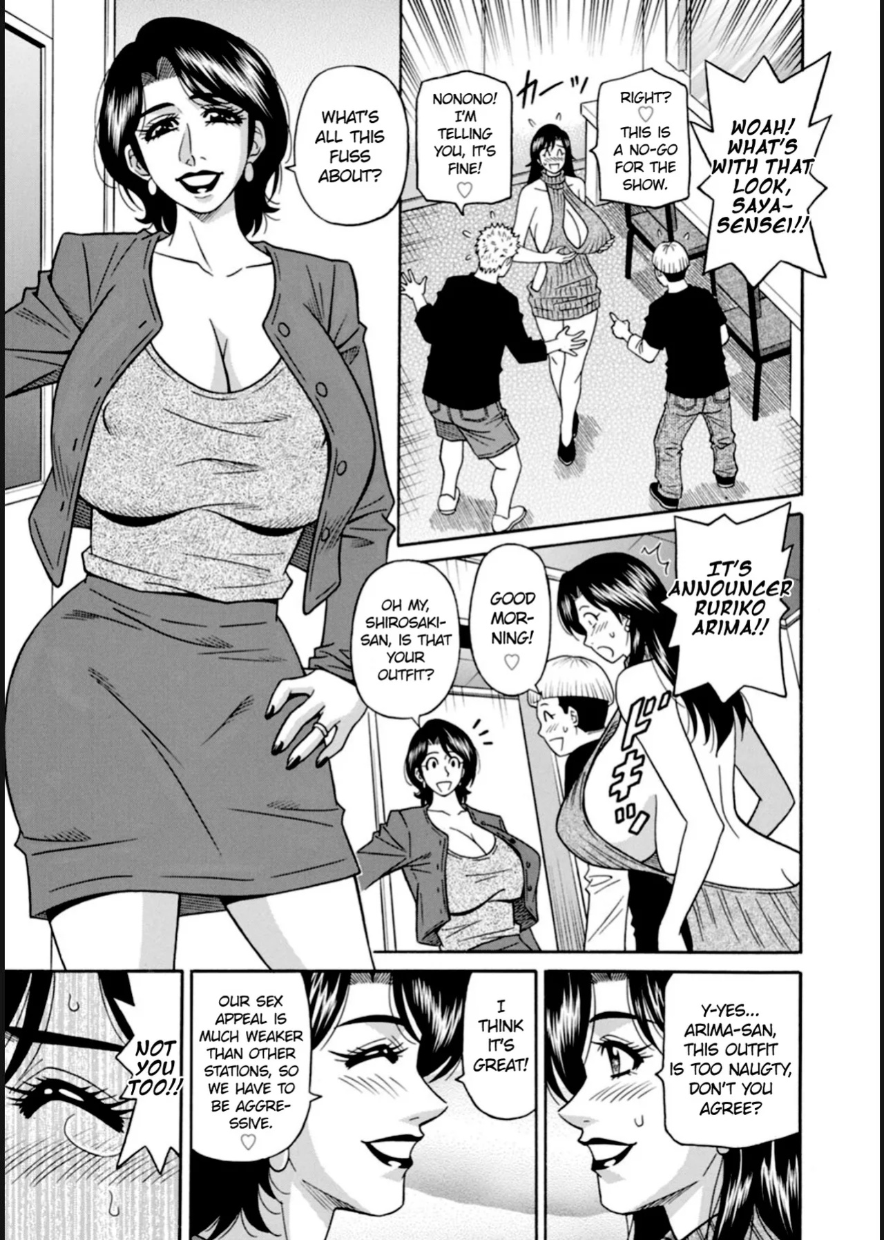 [Ozaki Akira] HELP! Saya Sensei Ch.1-8
