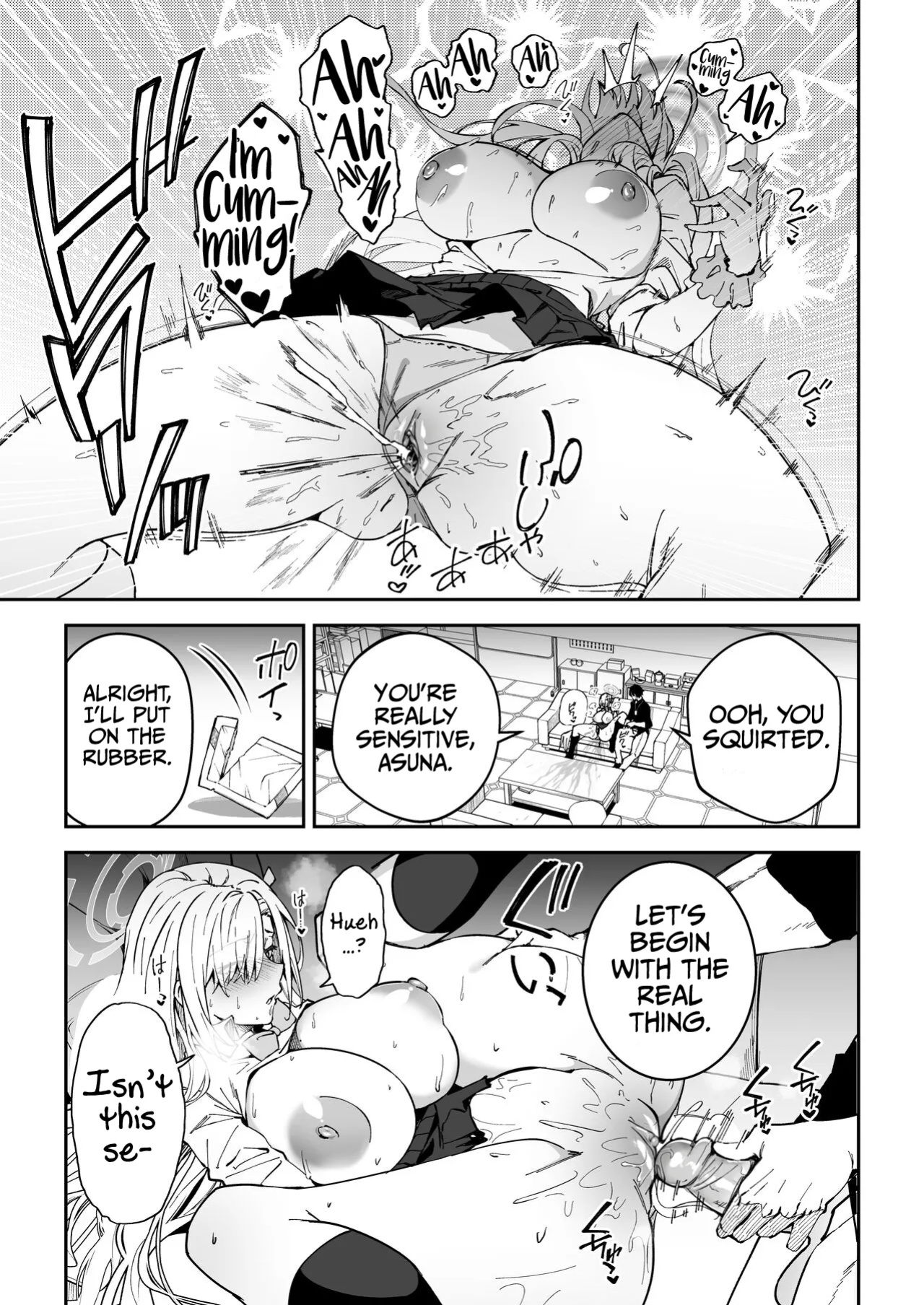 [Syunichi Kansuu (Syunichi)] Seito to Nakayoku Nareru Tatta Hitotsu no Houhou | The Only Way for Sensei to get along with the Students (Blue Archive) [Soseki Scans]