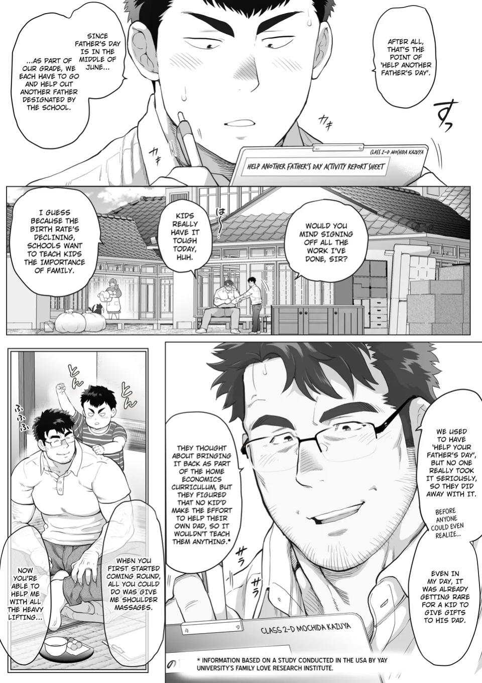 [Ochaocha Honpo (Chabashira Tatsukichi)] Help Another Father’s Day Chapter 1