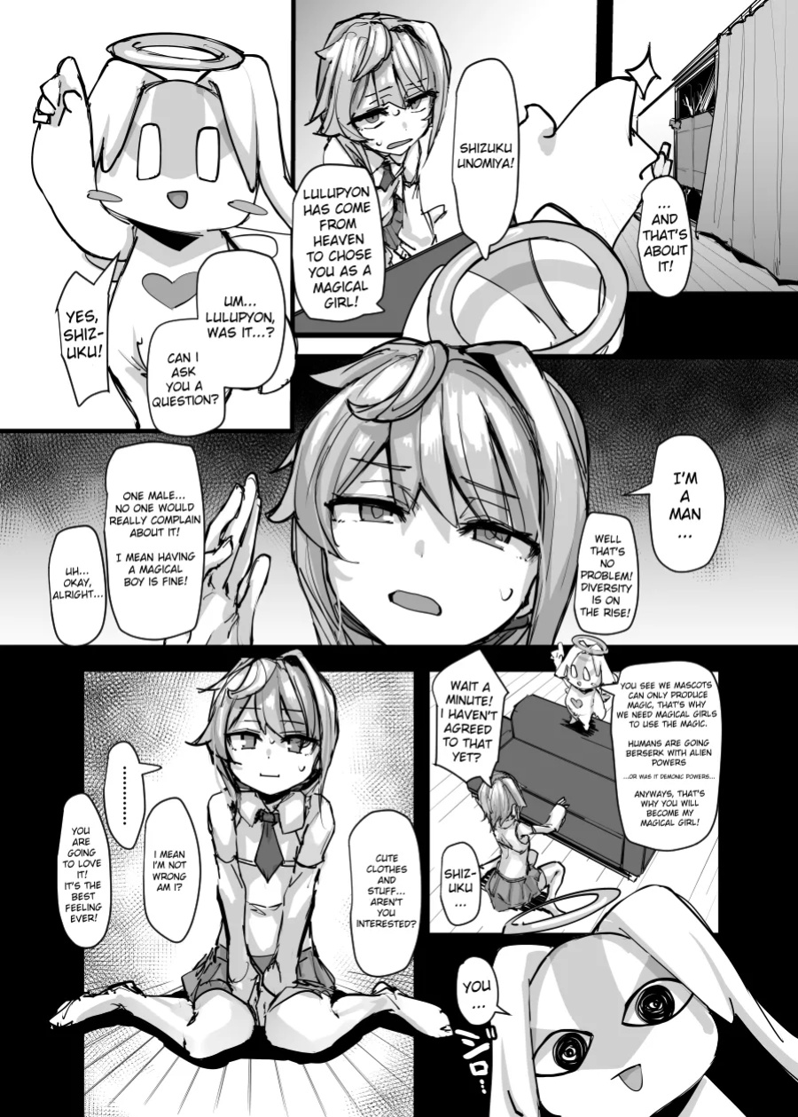 The Magical Girl/Boy and his Friendly Mascot - Unomiya Shizuku's Magical Supply