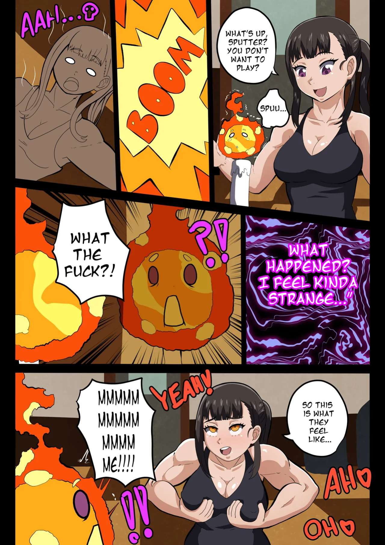 [TSFSingularity (foureiz)] Maki-san is on Fire! (Fire Force)