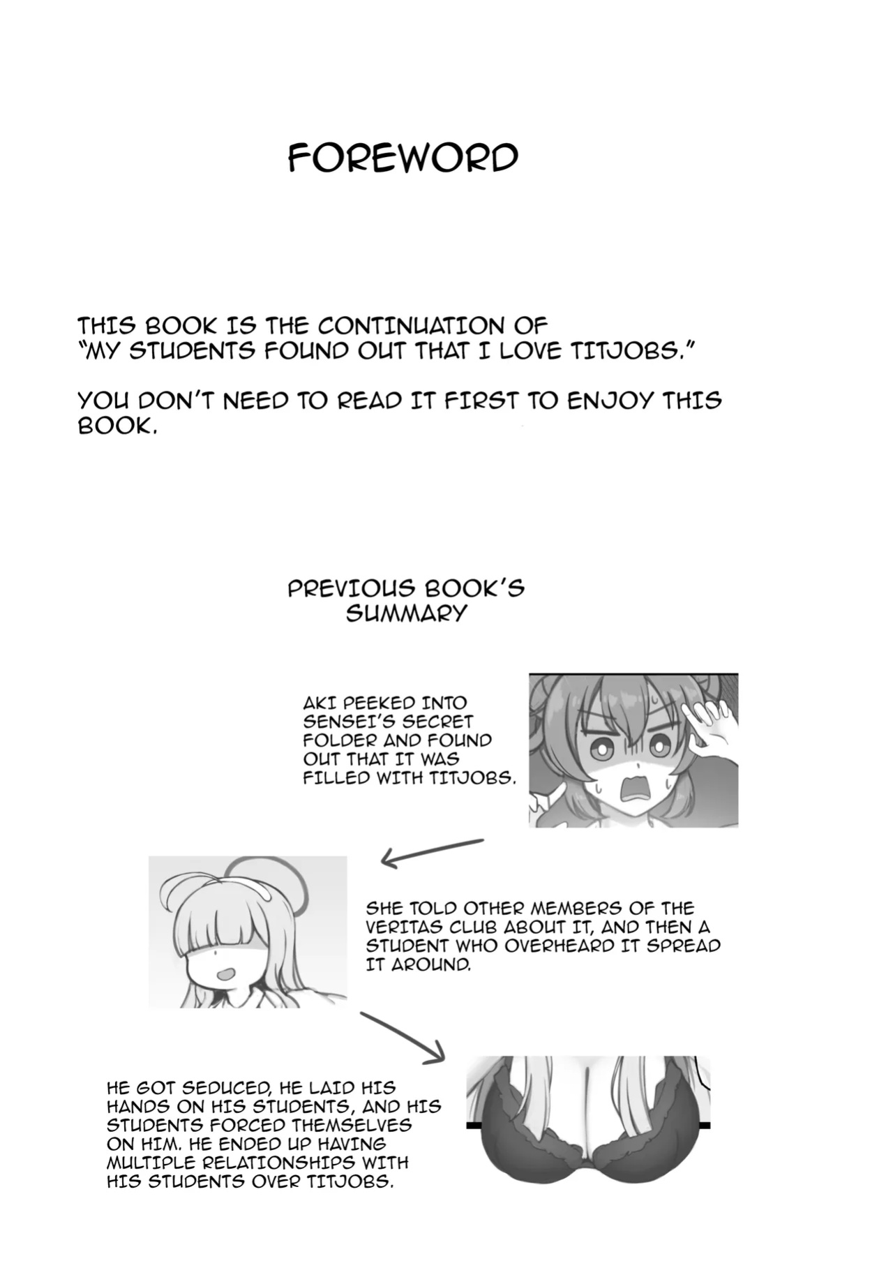 [Chocolate Vine (Akebi Konoha)] Sensei ni Paizuri nara Shite Agerareru tte Hanashi ga Hiromatte Iru You desu. | There's A Rumor Going Around That Sensei Will Let You Give Him A Titjob (Blue Archive)