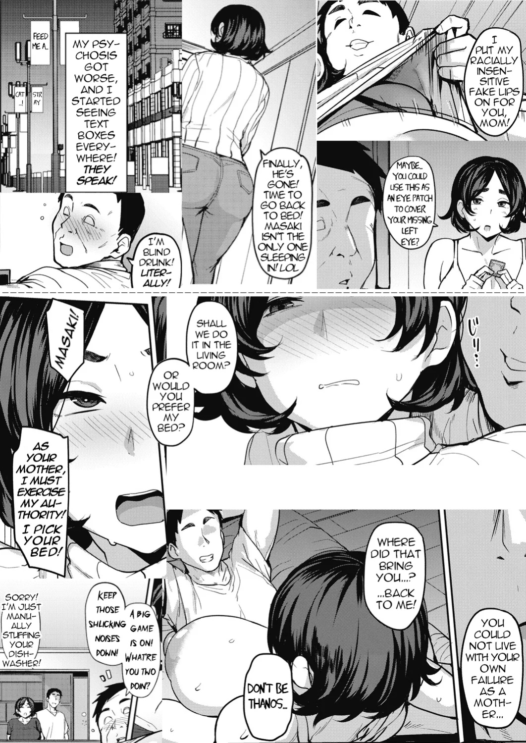 [Nanao Yukiji] Okaa-san no Tsutome | Mother's Duty (COMIC AUN 2025-02 ) [menospeaknihongo]