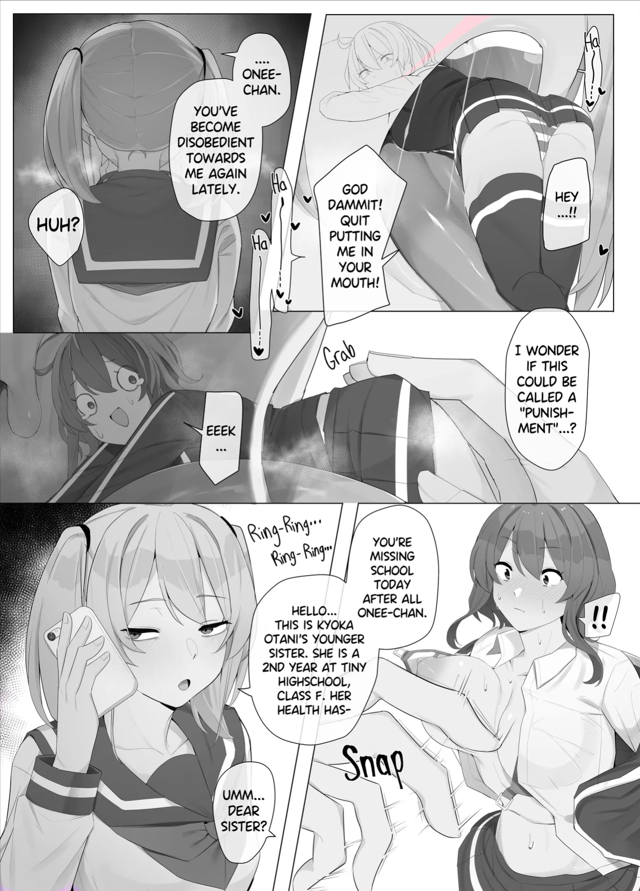 [Odoru London] Imouto ni Shihai Sareru Ane | Decadent