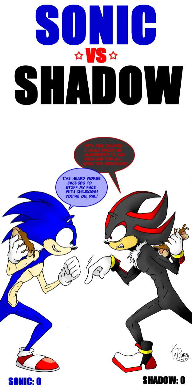 [XanderDWulfe] SONIC vs SHADOW (Unfinished Growth Drive)