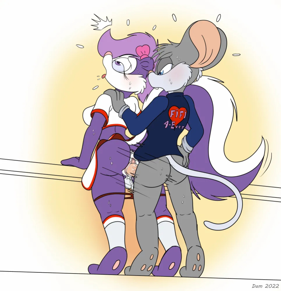 [Dam (DamBun)] Toons on a Train (Incomplete)