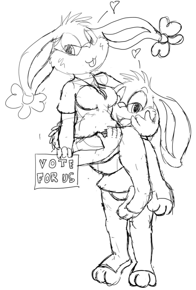 [Dam (DamBun)] Toons on a Train (Incomplete)