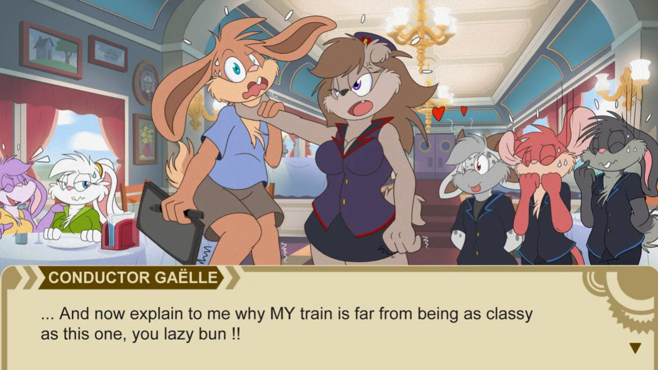 [Dam (DamBun)] Toons on a Train (Incomplete)