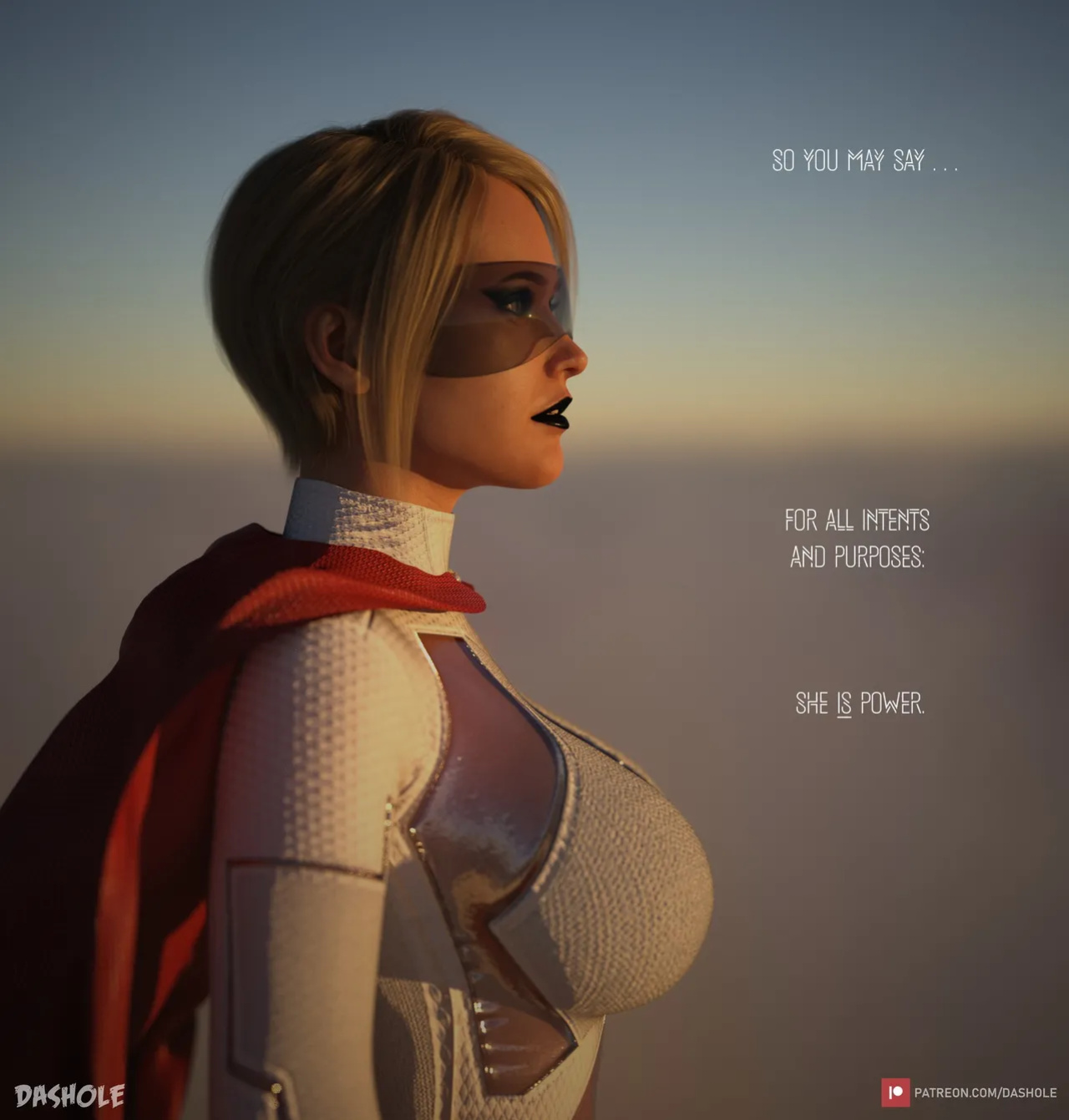 [Dashole] Power Girl (Justice League)