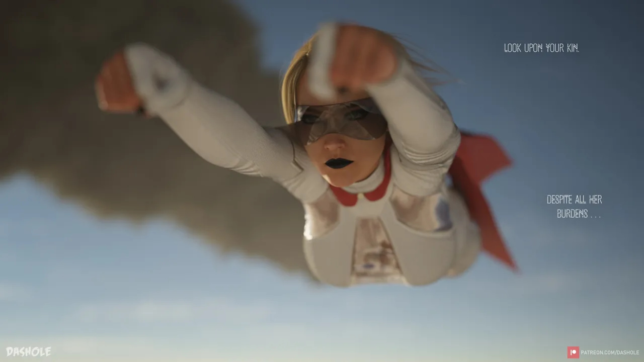 [Dashole] Power Girl (Justice League)