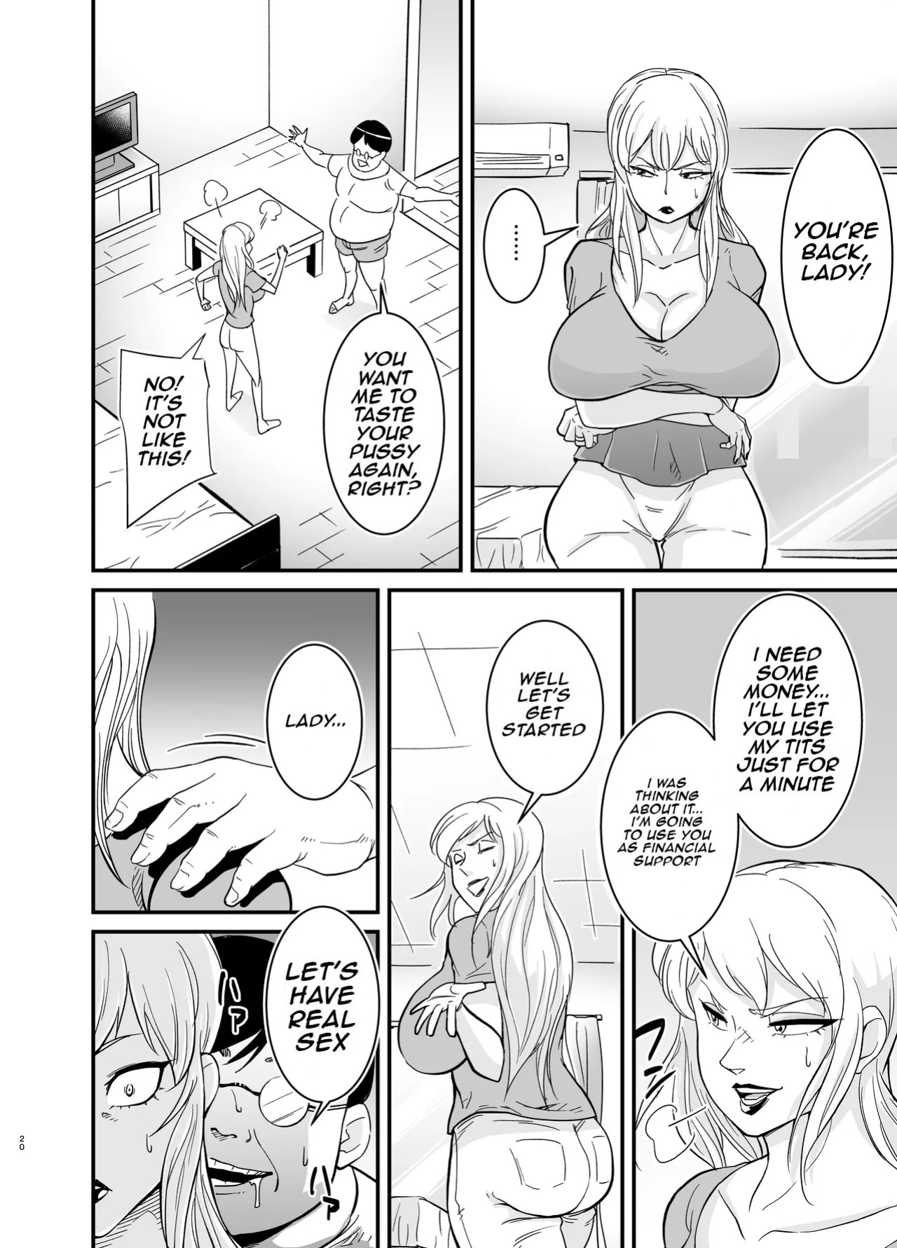 [Nobishiro] Cheating Milf Marina/Netorare Jukujo Marina-san