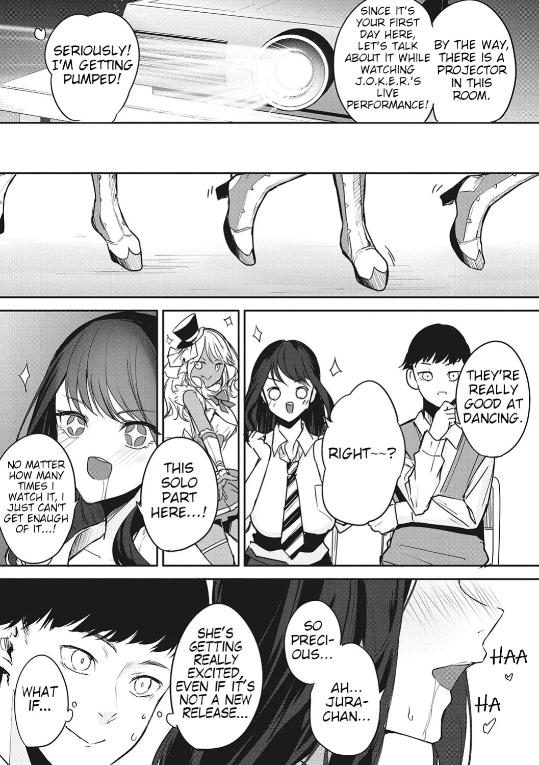 [Kurokawa Otogi] Oshi no Koto o Omou dake de | Just Thinking About My Idol (COMIC HOTMILK 2023-12)
