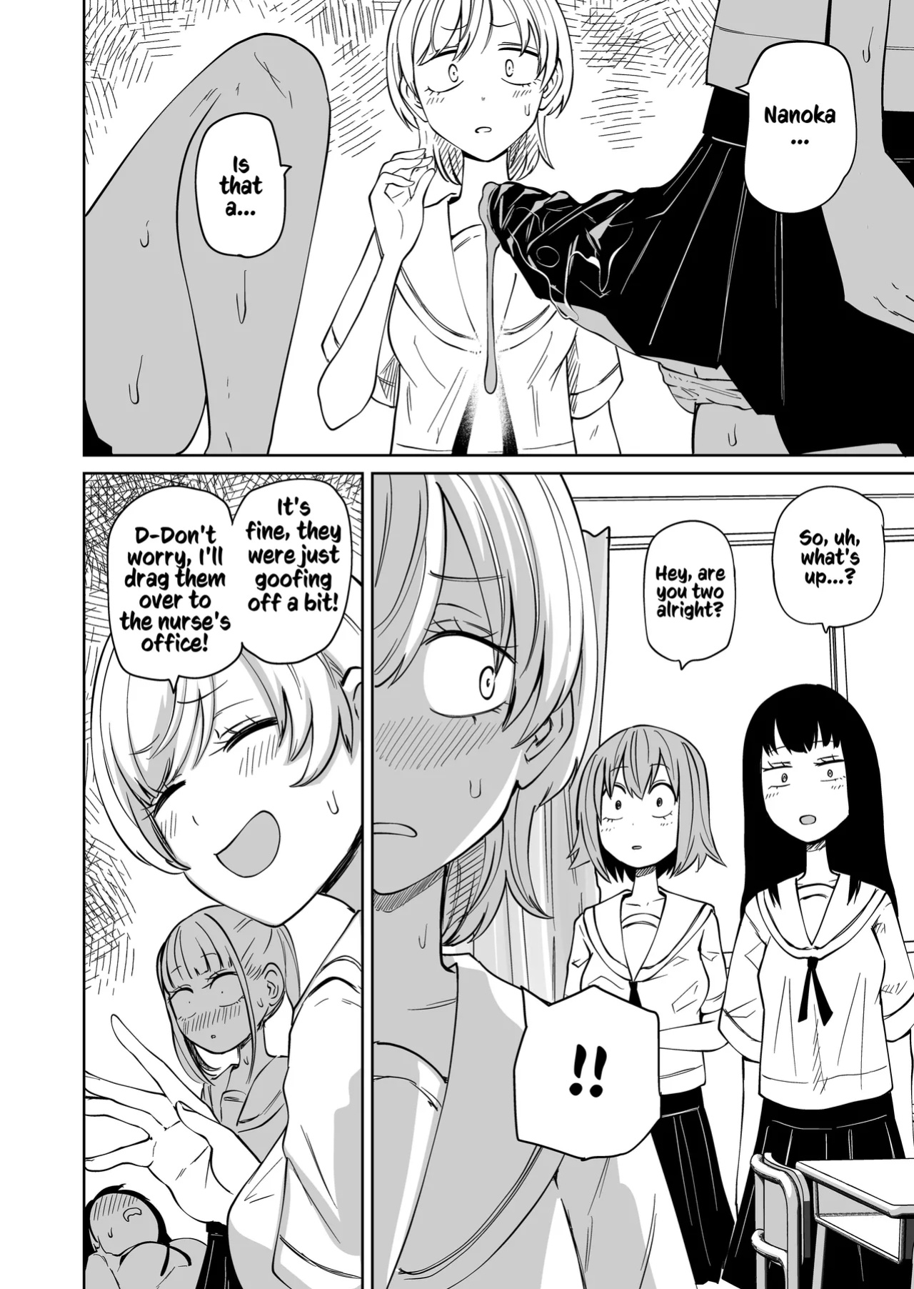 [Mikenekohanten (Sakamoto Kafka)] Chinpo Bare shita Ikioi de Tomodachi Zenin Onaho ni Shichaimashita | After I Was Exposed As A Futanari, I Turned All My Friends Into My Fuckholes! [Kusanuu]