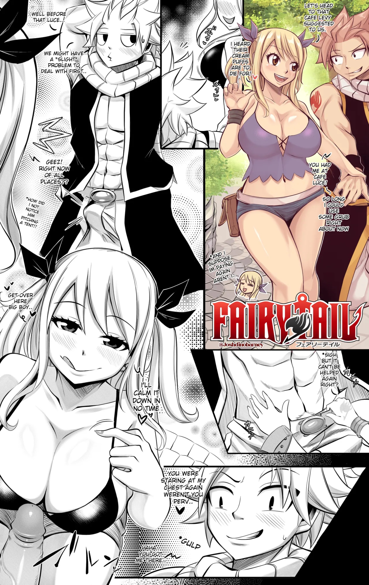 [Joshdinobarney] Public Escapade Remake (Fairy Tail) [Uncensored]