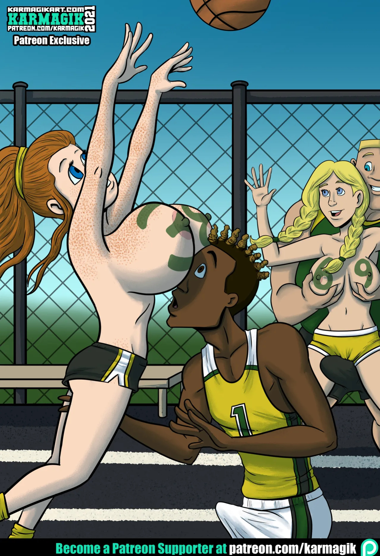 [Karmagik] Randi and Daisy - Shirts vs Skins