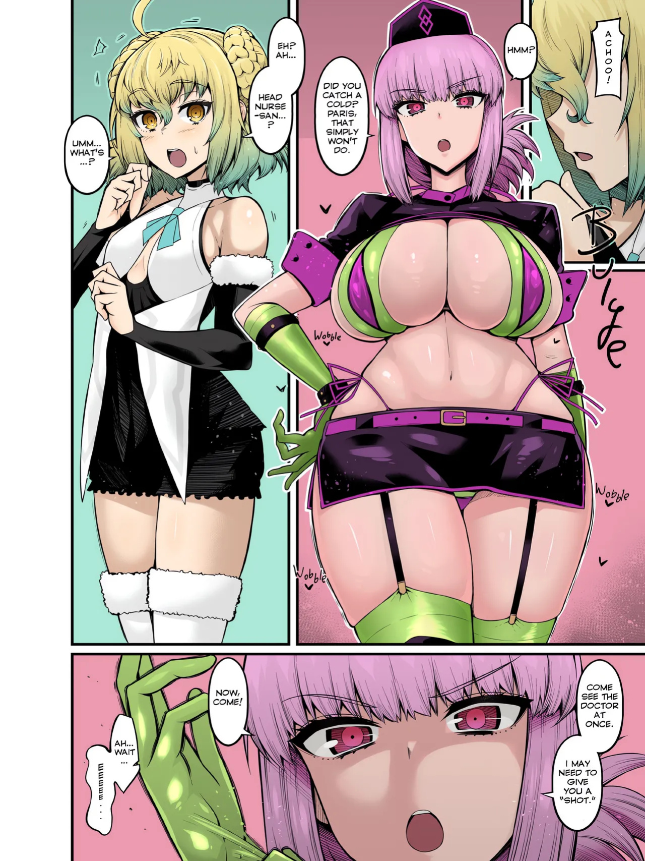 [Ankoman] Fuchou, Paris to Nakayoku Naru (Fate/Grand Order) [hardcase8translates]
