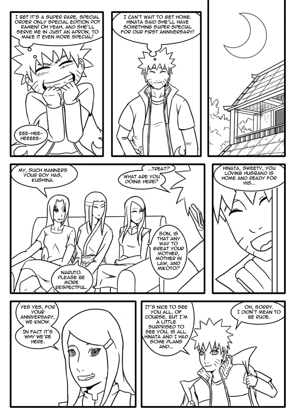 NaruHina: Anniversary tradition