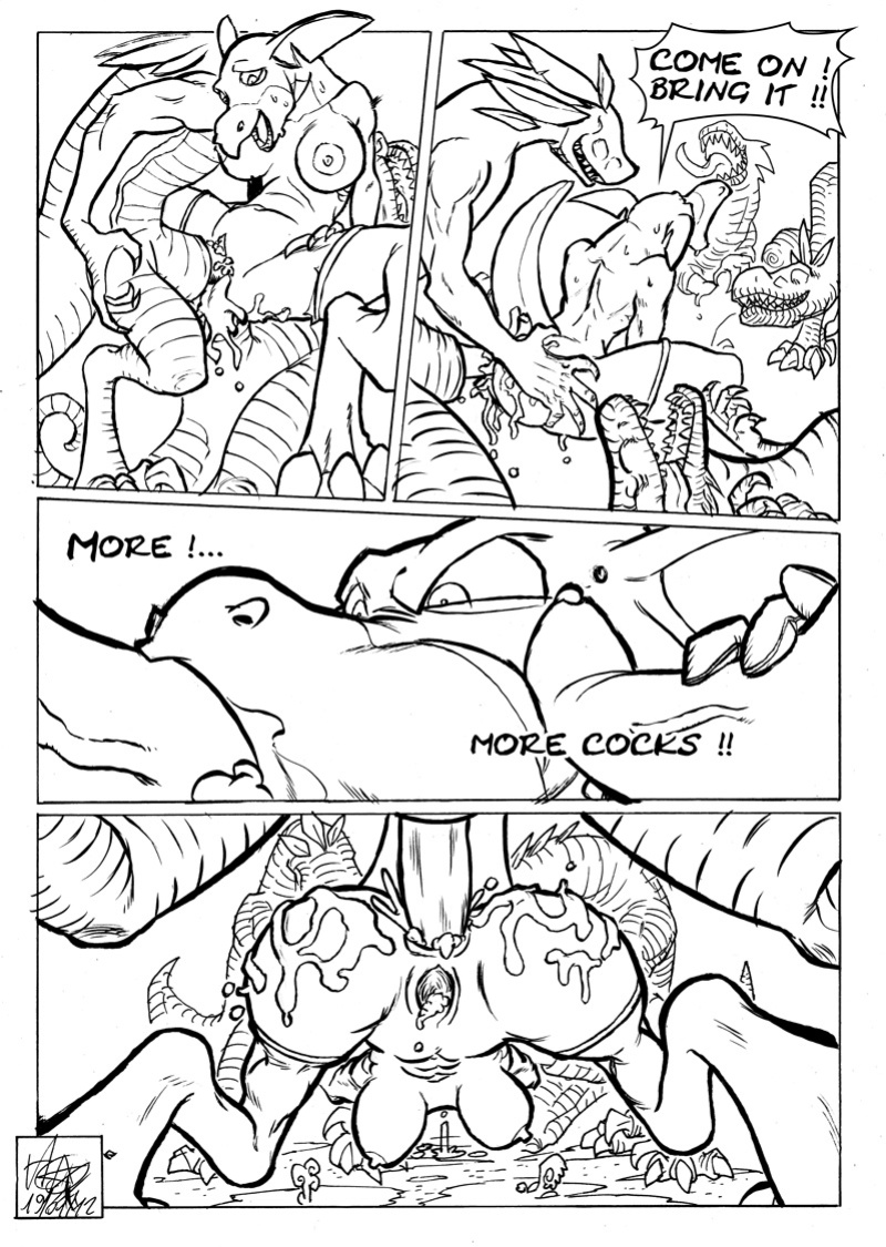 COMIC TITAN AE (ARTIST Horlod)