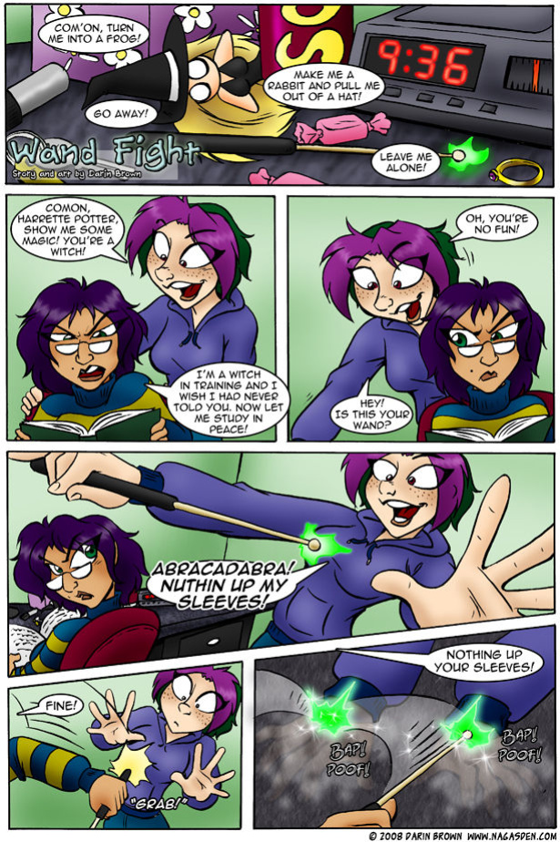 [Naga's Den (Darin Brown)] Wand Fight