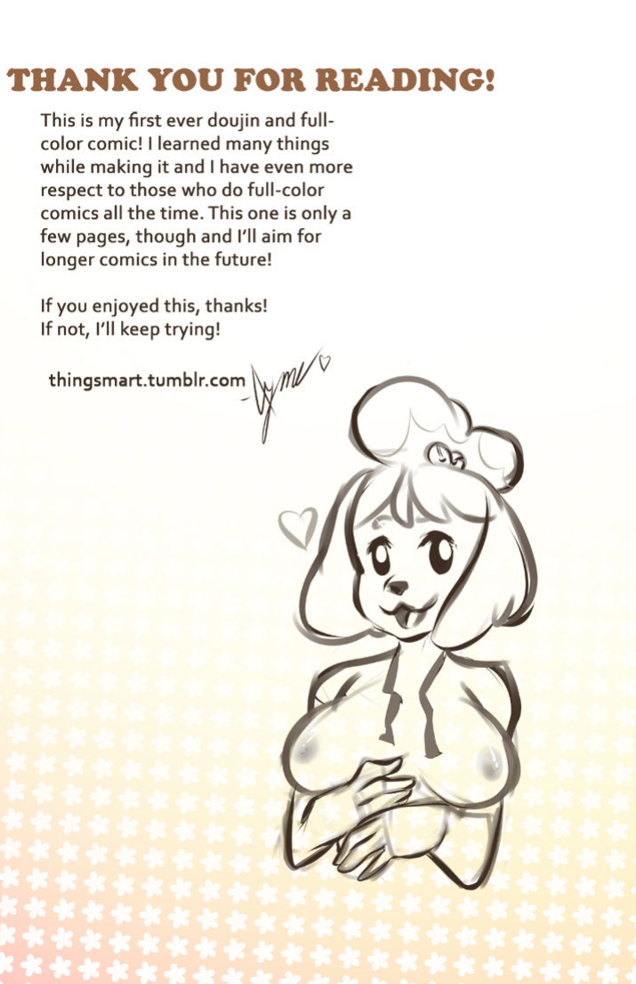 [Thingsmart] Isabelle's Hard Day at Work (Animal Crossing)