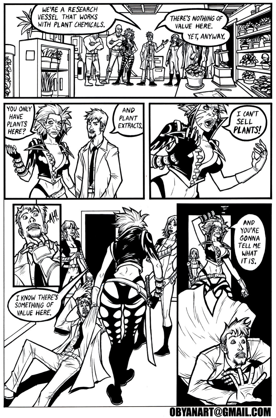 [Obyan] Black Comet Pirates: Captivated
