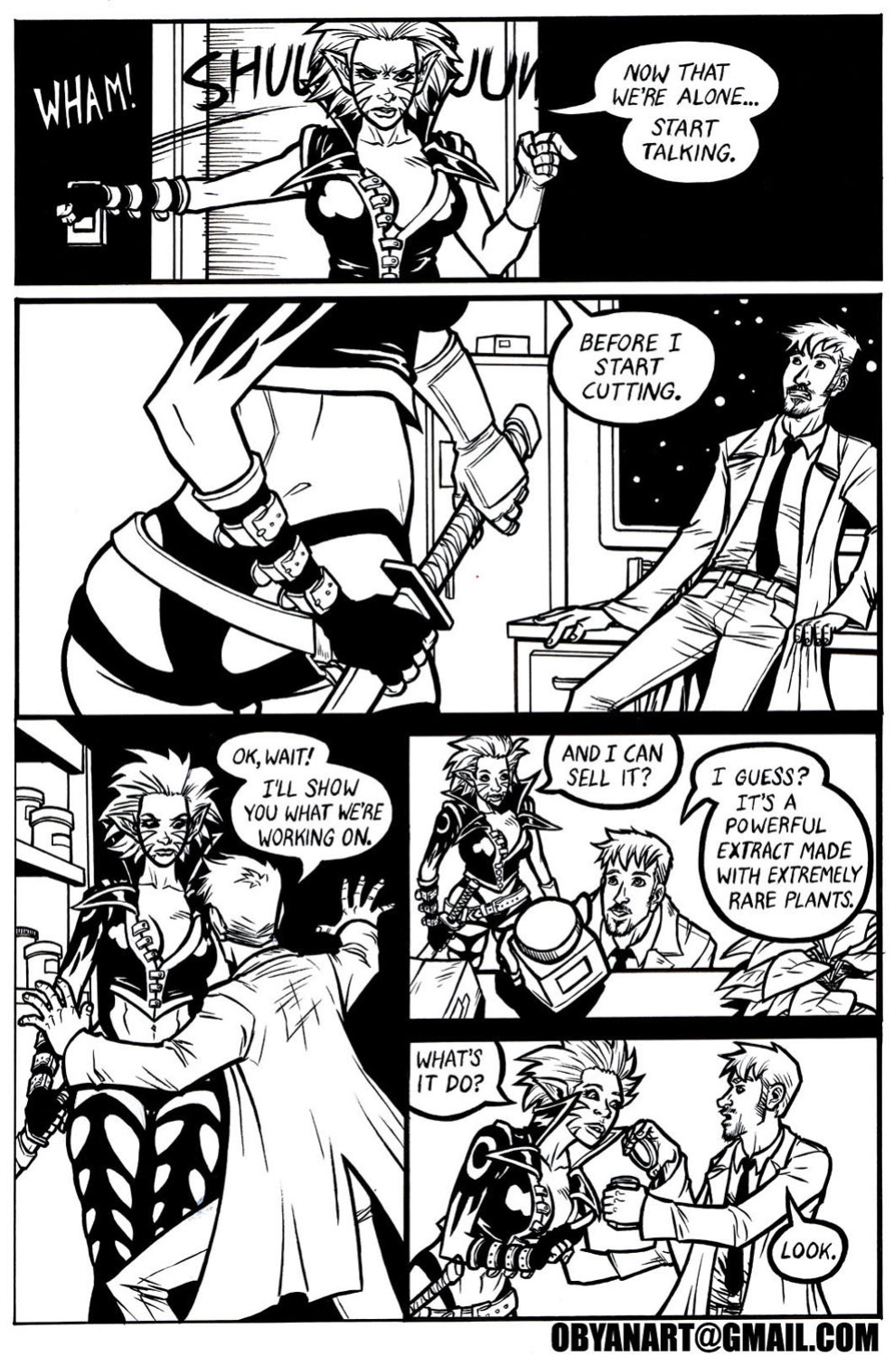 [Obyan] Black Comet Pirates: Captivated