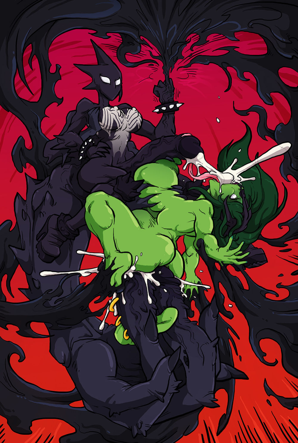 [Sparrow] Sensational She-Hulk Symbiote Sex (Spider-Man, The Sensational She-Hulk)