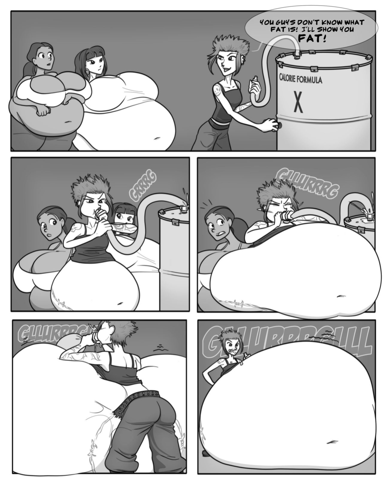 [RiddleAellinea] Weight Gain Wager + Weight Gain Winner