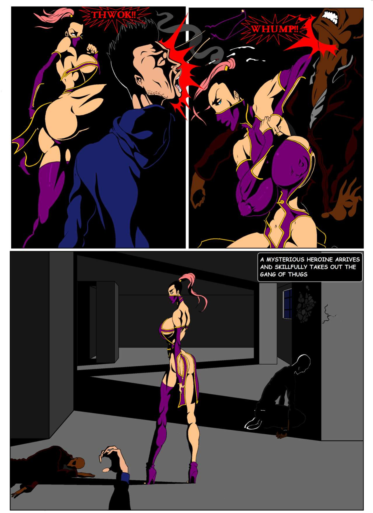 [Jaegerbite] The FemFight Series_Round 01 [Titanikka VS Katanah Pt.1][Updated]