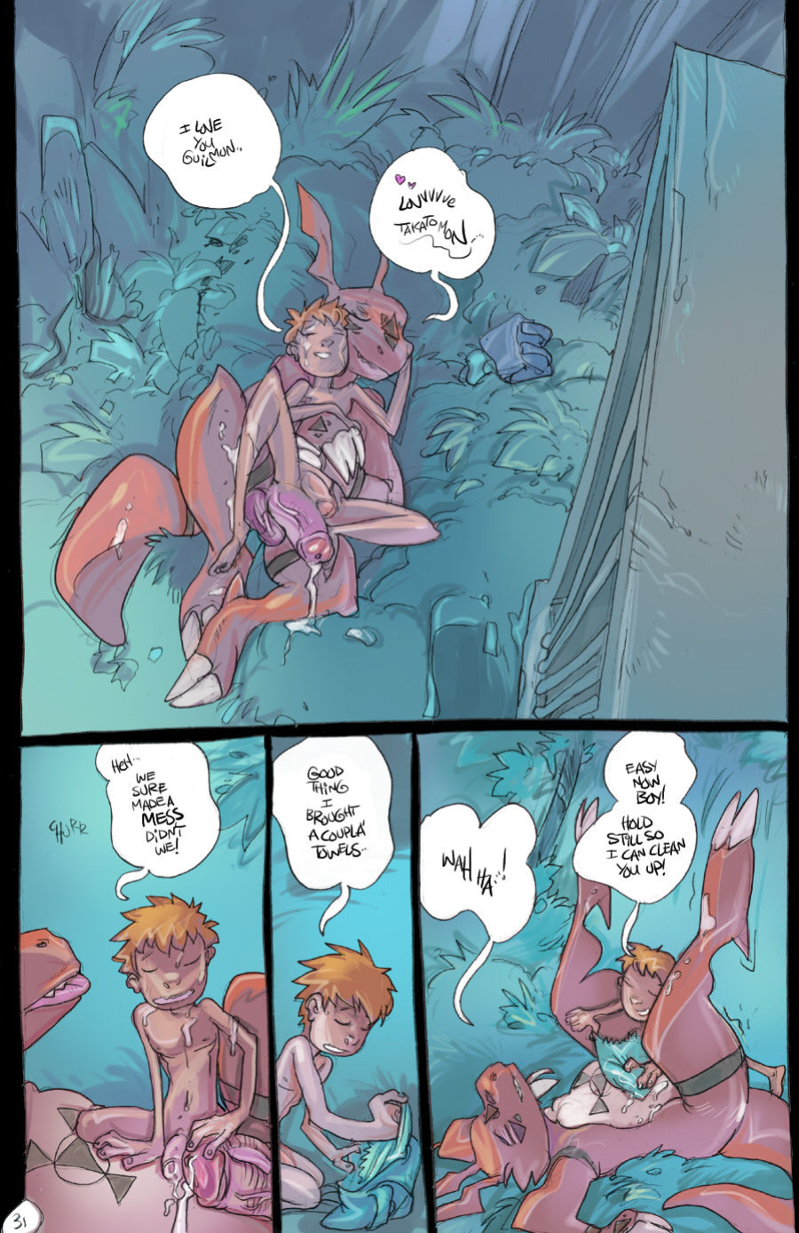 [Mamabliss] Sex Ed (Digimon Tamers)