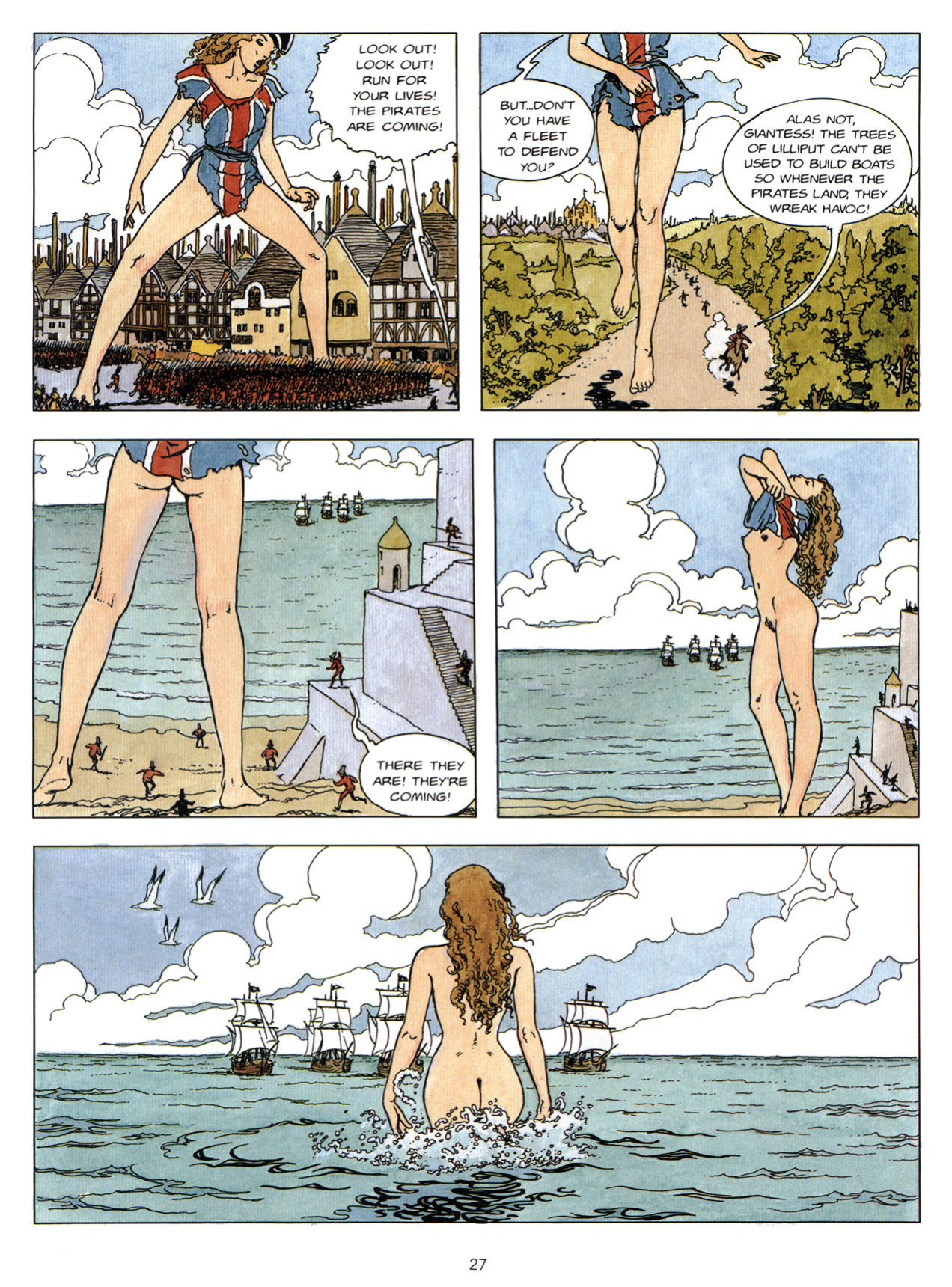 [Milo Manara] Gullivera
