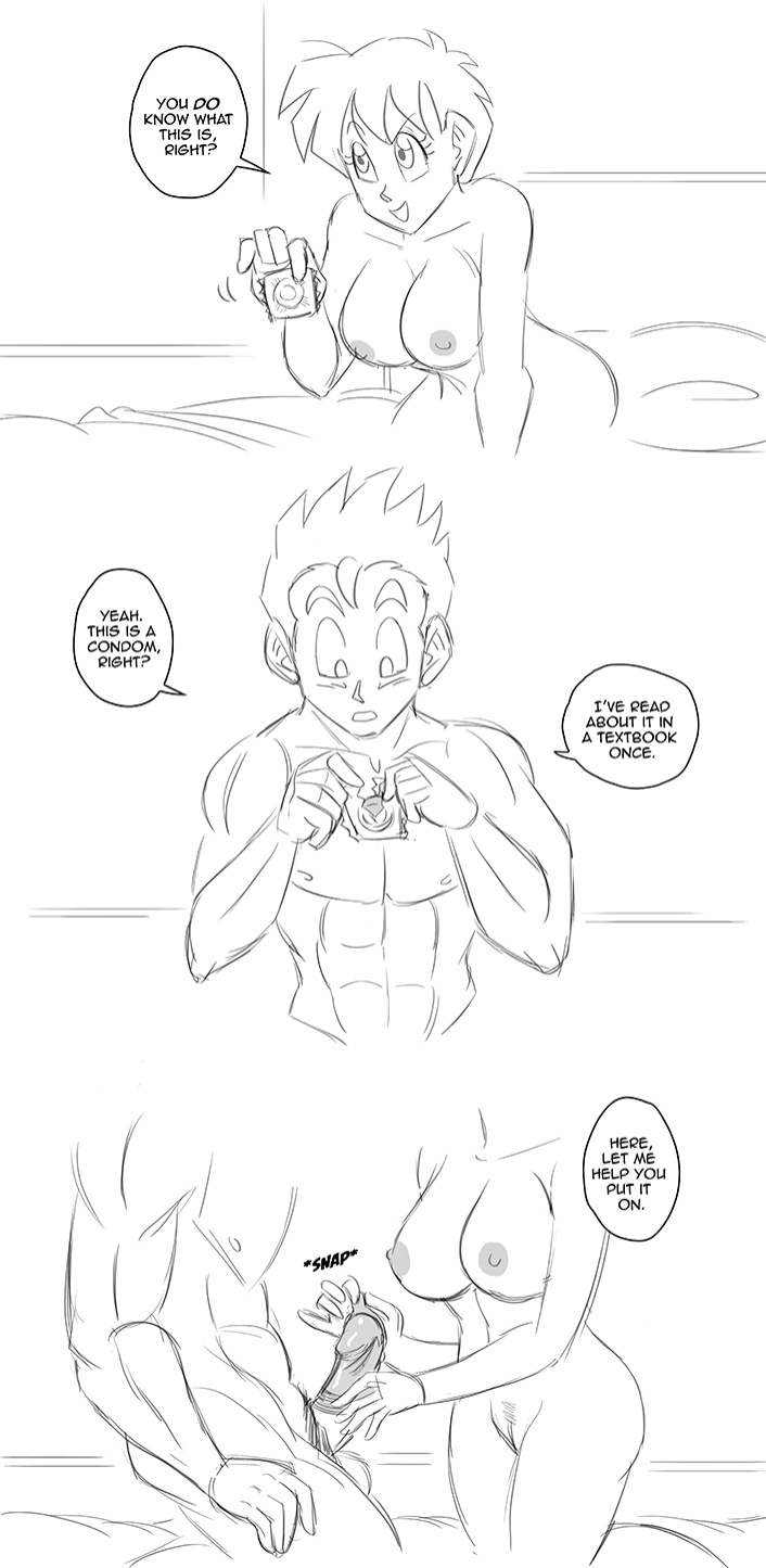 [Funsexydragonball] Condom Kink (Dragon Ball Z)