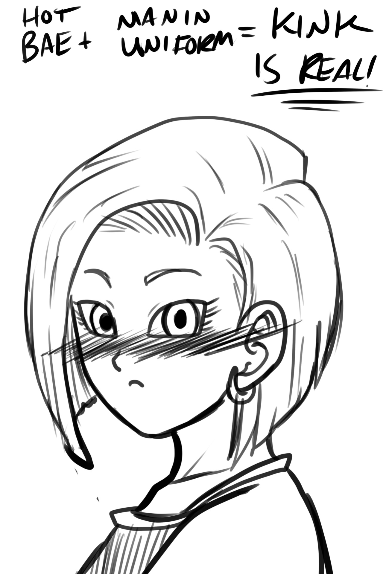 [Aceliousarts] 18 has a cop kink (Dragon Ball Super)