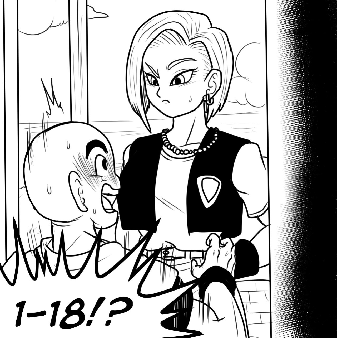 [Aceliousarts] 18 has a cop kink (Dragon Ball Super)