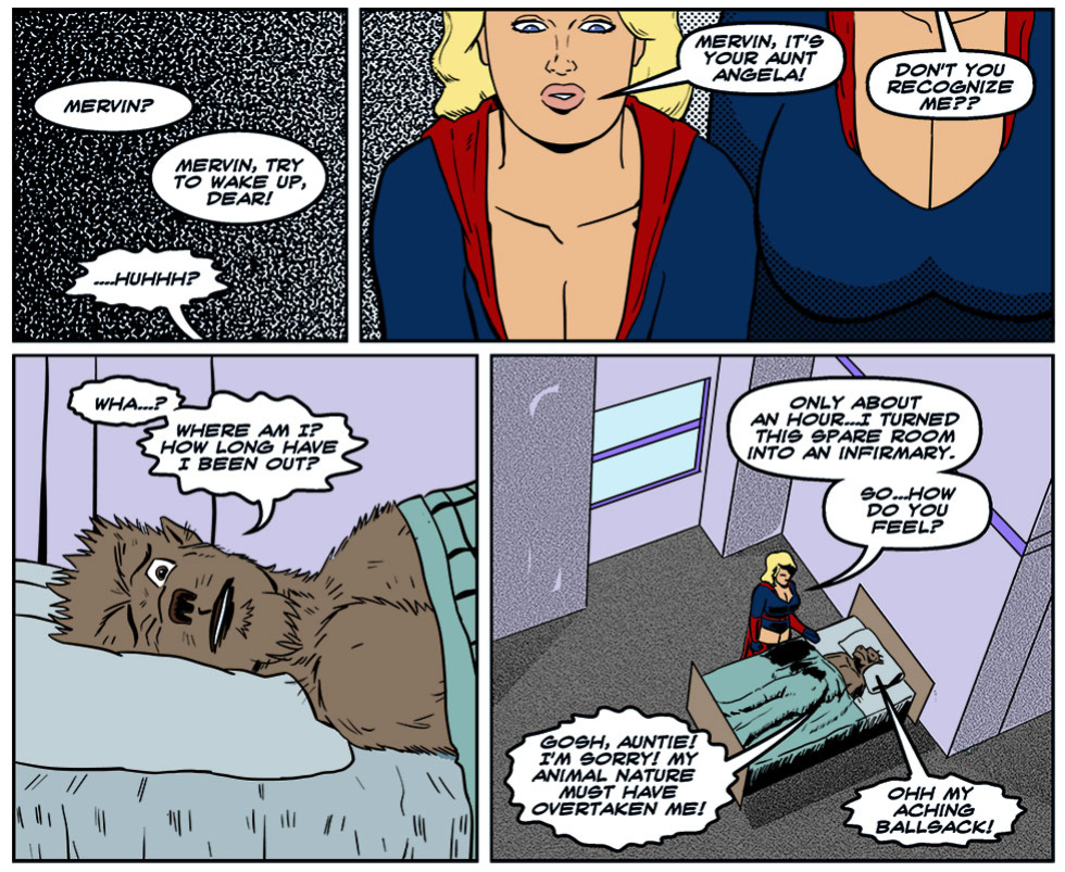 [Darrell San] Blonde Marvel - Mervin The Monster