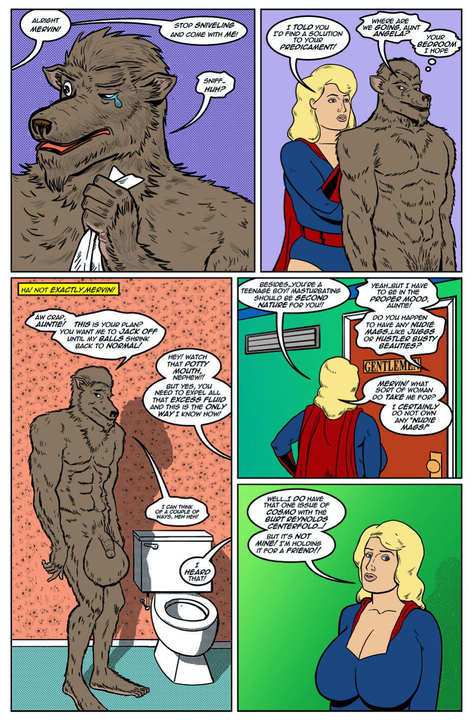 [Darrell San] Blonde Marvel - Mervin The Monster
