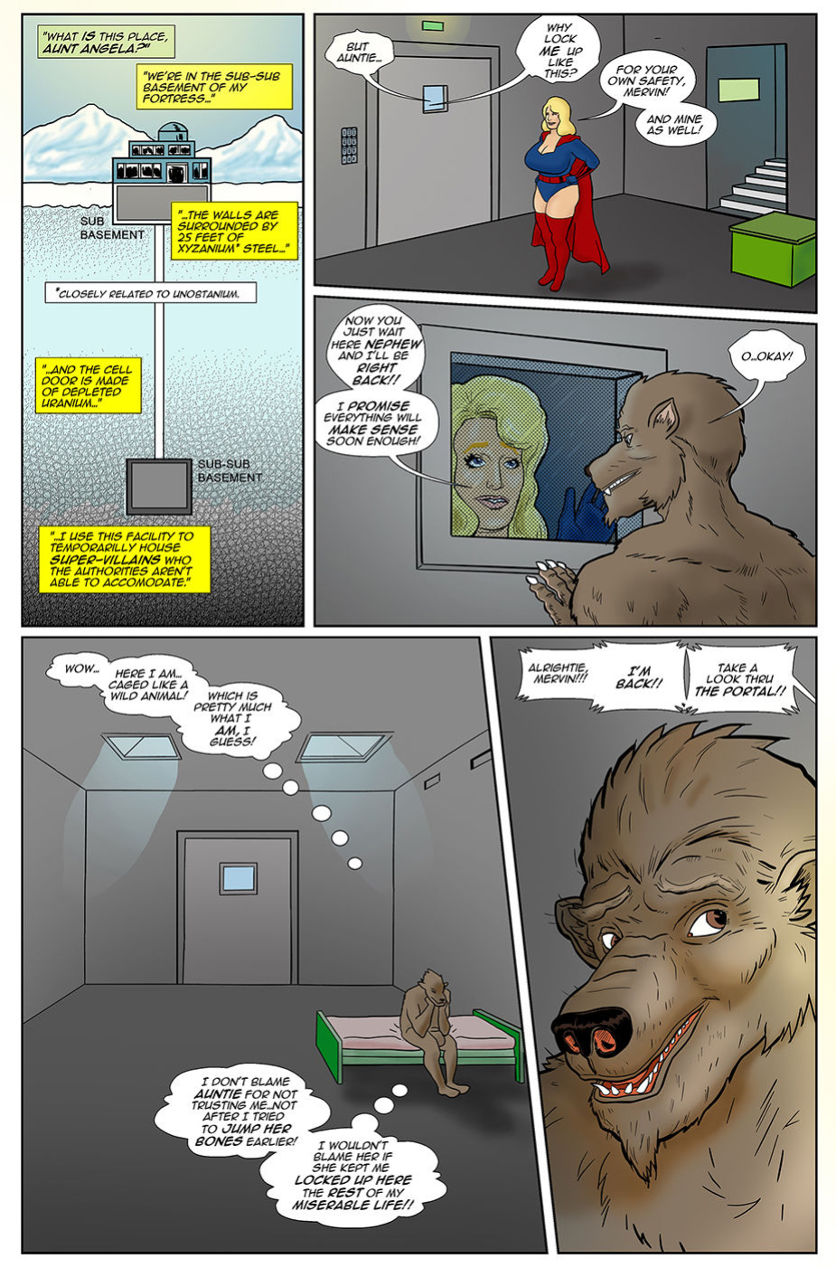[Darrell San] Blonde Marvel - Mervin The Monster