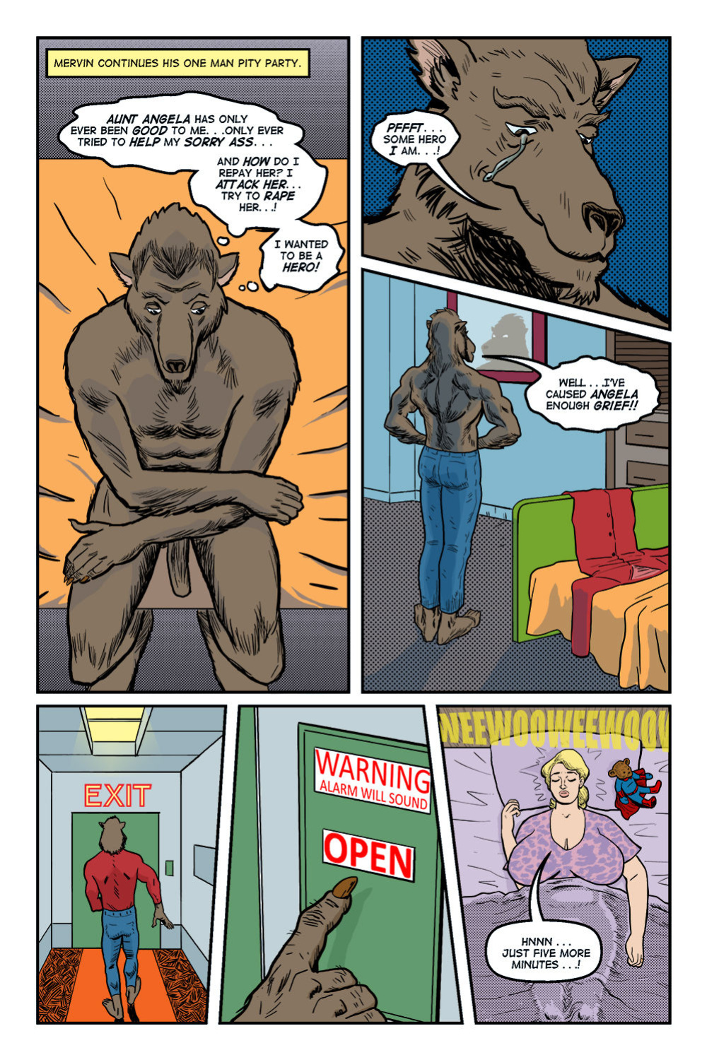 [Darrell San] Blonde Marvel - Mervin The Monster
