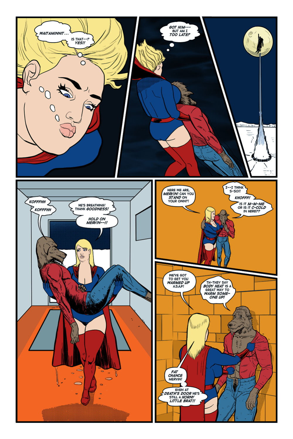 [Darrell San] Blonde Marvel - Mervin The Monster